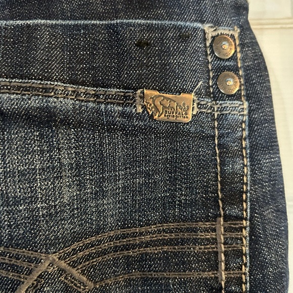 Buffalo David Bitton Blue Relaxed Jeans 34X32. 99% Cotton Men’s - Picture 6 of 15